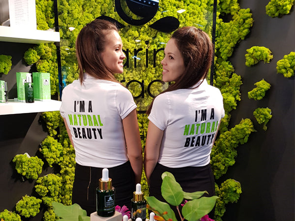 Marina Miracle stand på Bergen Beauty messen