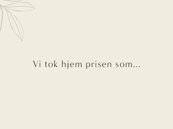 Vi ble kåret til det beste naturlige og økologiske hudpleiemerke i Skandinavia!