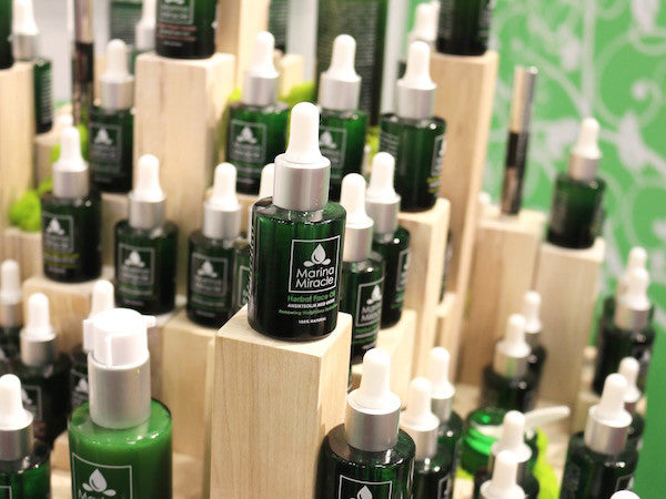 Bilde fra produktene på stand