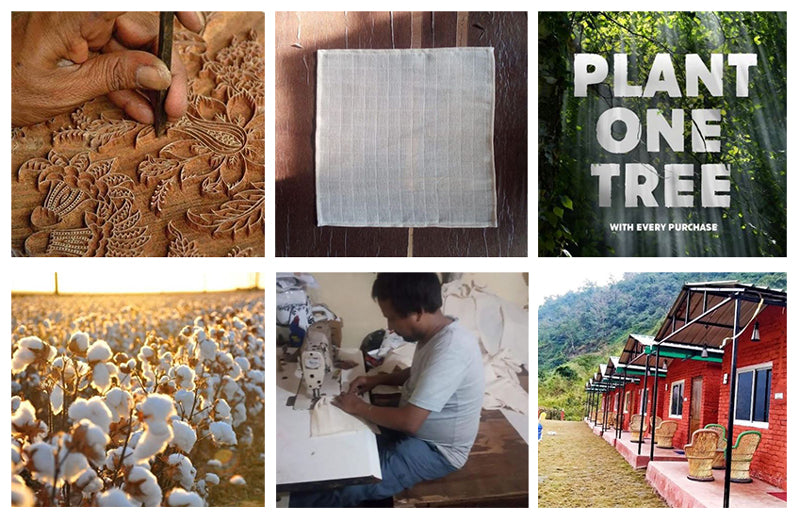 Organic muslin cloth