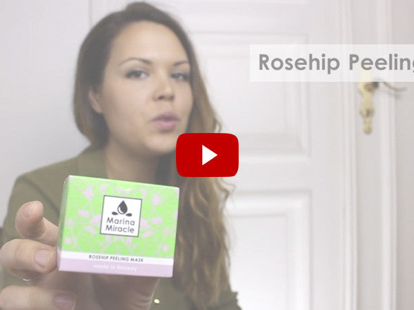 Ny ansiktsmaske - Rosehip peeling mask