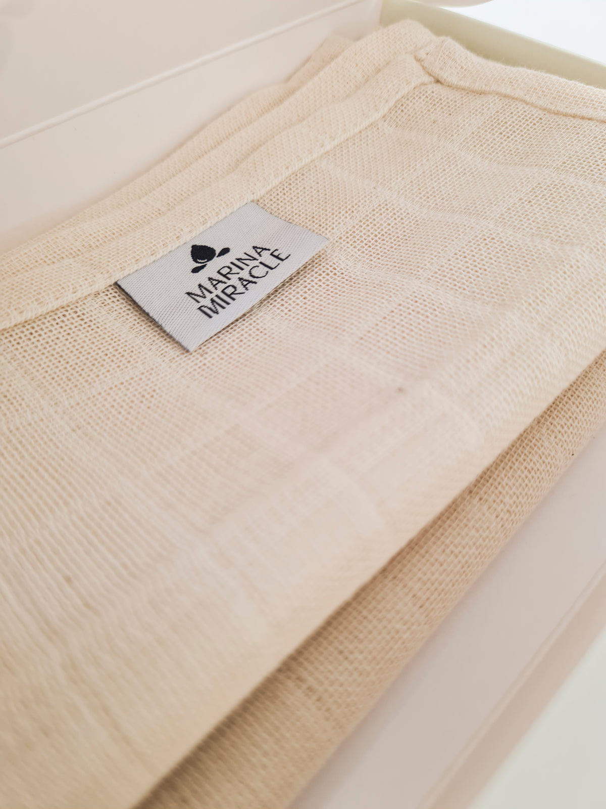 Ansiktsklut - Økologisk Muslinklut - Sett med 2stk