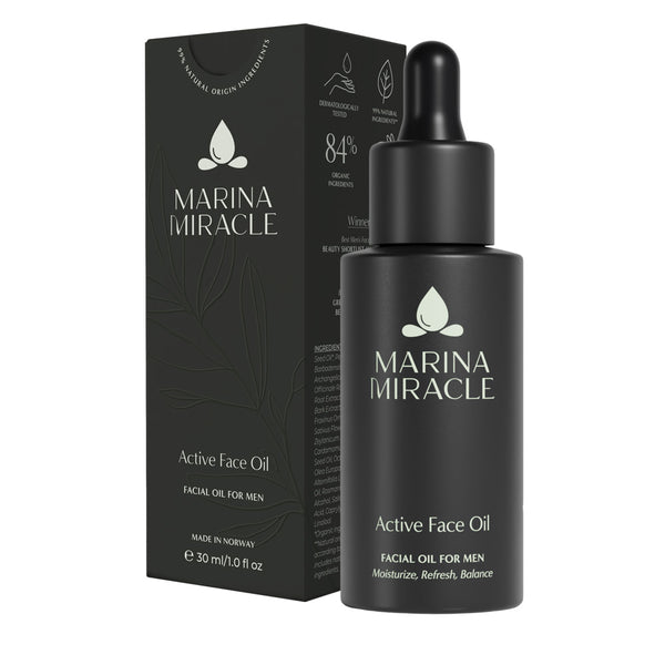 Active Face Oil - For menn - 30 ml