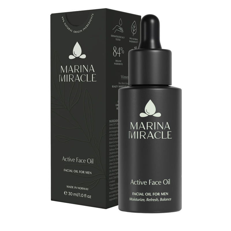 Active Face Oil - For menn - 30 ml