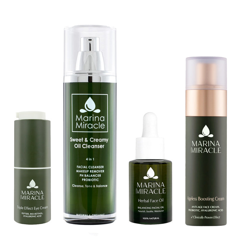 Stor hudpleiepakke - For normal / sensitiv / eksem hud