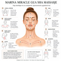 Marina Miracle Massasjestein - Gua Sha Moonstone