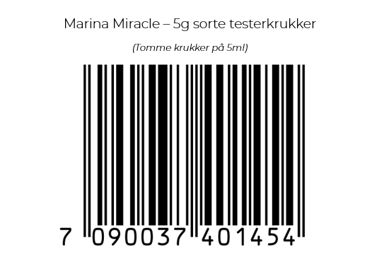 Marina Miracle Sort Tester Krukke - 5g