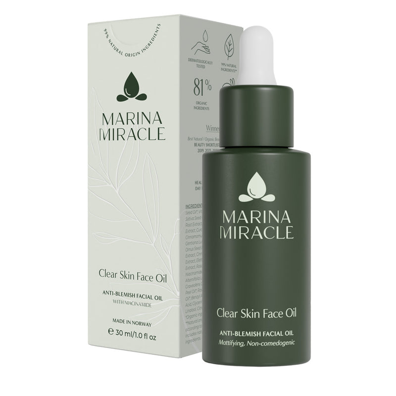 Clear Skin Face Oil - 30 ml (Geranium)