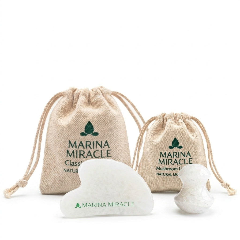 Marina Miracle Massasjestein - Gua Sha Moonstone