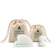 Marina Miracle Massasjestein - Gua Sha Moonstone